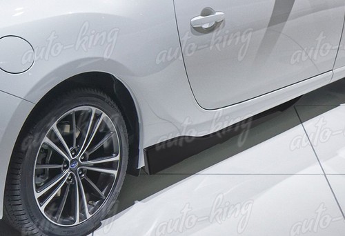 Black car side skirt - car,