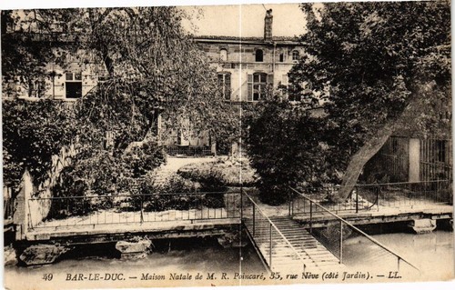 Cpa bar duc maison natale - le,