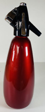 Ancien siphon Anglais Sparklets Boc rouge