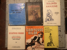 6 livres Erotique/Curiosa