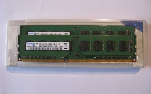 Kit mémoire ddr3 samsung - mémoire,