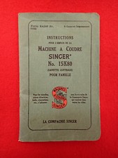 Mode d'emploi machine à