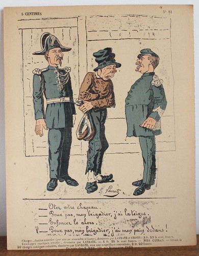 Gravure dessin caricature - dessin,