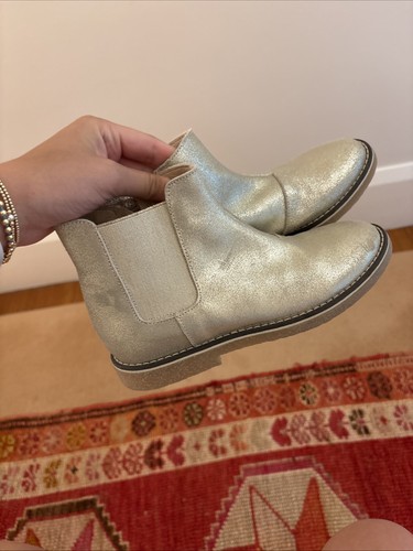 Jacadi pairs girls gold boots - pairs,