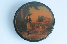 Boite ronde carton bouilli