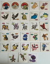 Lot 28 autocollants Pokémon