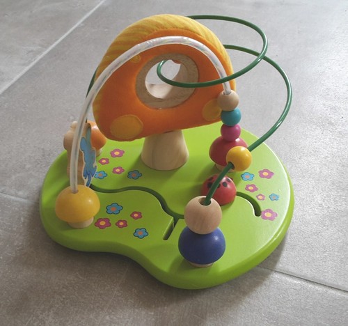 Jeu bois type boulier avec - en,
