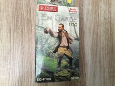 MAQUETTE FIGURINE.  ANDREA MINIATURES.  EN GARDE 1750