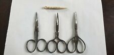 3 PAIRES DE CISEAUX DE COUTURE