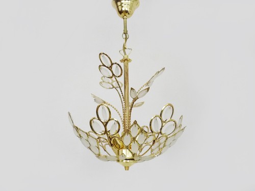 Ancienne suspension florale - , à