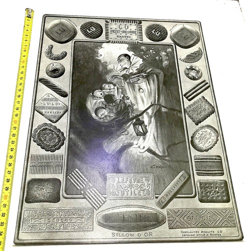 Ancienne affiche publicitaire - ancienne,