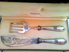 2 COUVERT A POISSON ARGENT