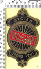 Plaque de vélo ancienne