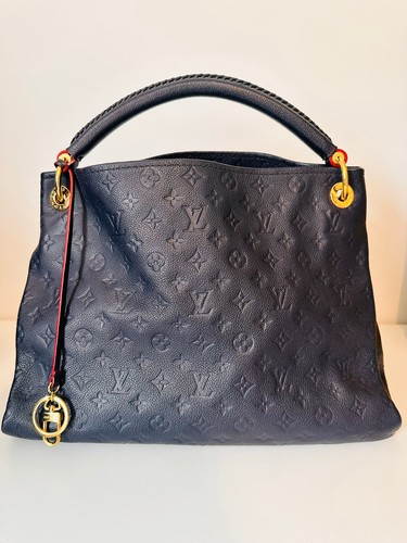 Sac louis vuitton artsy bleu - vuitton,