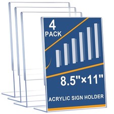 4 Pièces Présentoir de Table