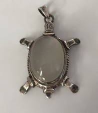 PENDENTIF TORTUE/ ARGENT/