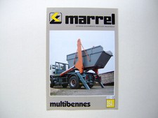 Catalogue, brochure, camion, truck, Benne Marrel 354a multibennes, Renault, 1995