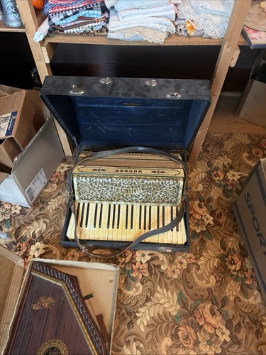 Vintage hohner accordion - vintage,