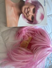 Perruque femme rose coupe - perruque,