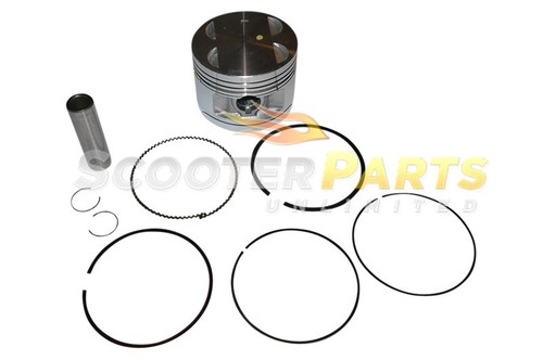 Piston kit rings - w, loncin