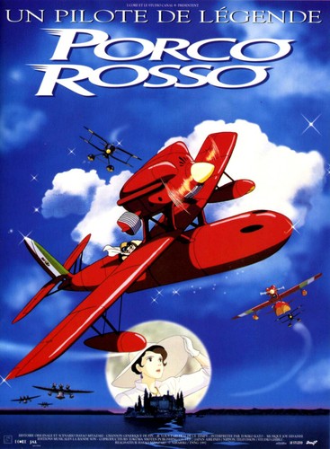 Porco rosso affiche - porco, cinéma
