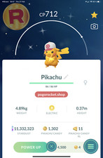 Shiny Pikachu Hilda Hat