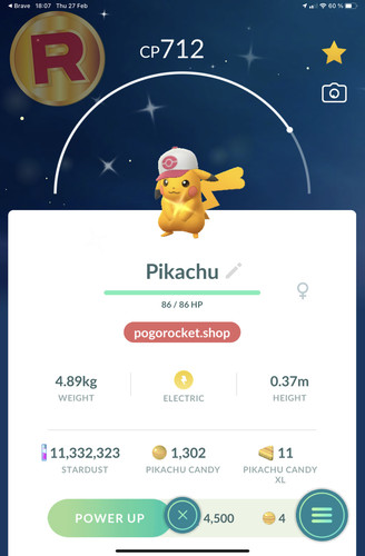 Shiny pikachu hilda hat - pikachu,