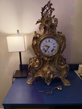 Grande Pendule Ancienne Rococo