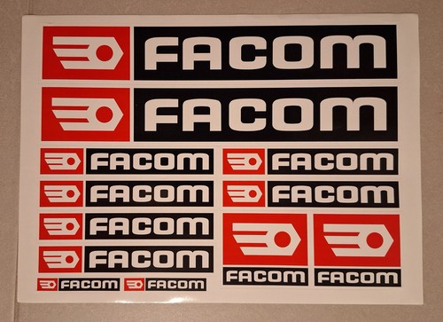 Autocollants planche facom - a4,
