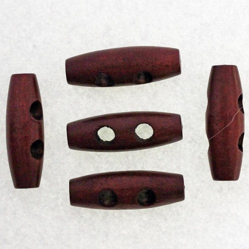 Bouton buchette bois - bouton,