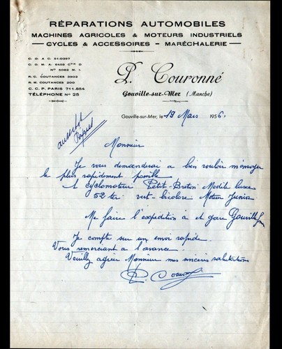 Gouville sur mer - (50), garage
