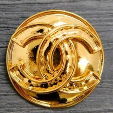Broche ronde vintage CHANEL
