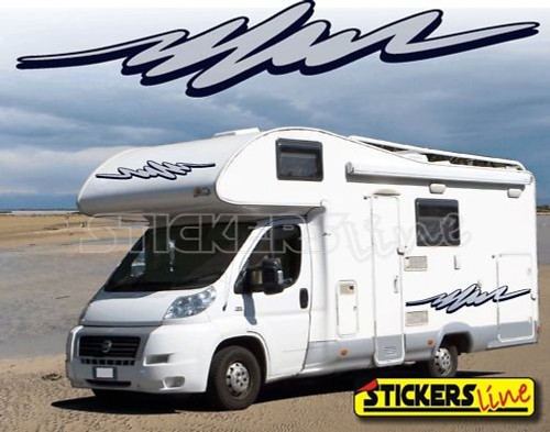 Autocollants camping car kit - autocollants,