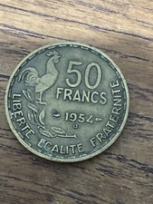 50 Francs Coin Piece 1954 B