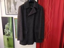 Manteau homme italien chic Corneliani tendance pois laine taille EU 48 ( S )