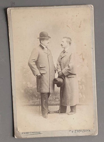 Cdv photo ancienne 1897 - ancienne,