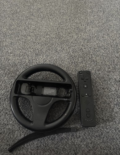 Nintendo wii wheel volant noir - wii,