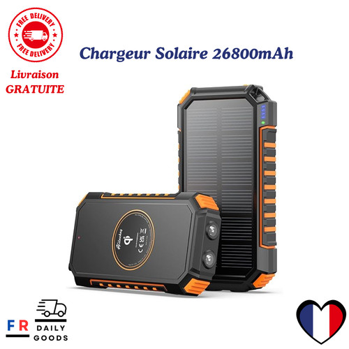 Hiluckey chargeur solaire - chargeur,
