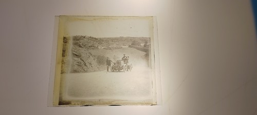 Plaque photo verre - verre, positif
