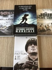 COFFRET 3 DVD PATTON + LE JOUR LE PLUS LONG + UN PONT TROP LOIN GUERRE VF RARE