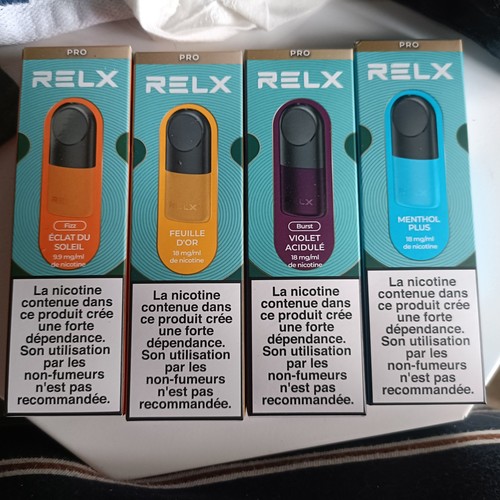 Recharge vapoteuse relx - recharge,