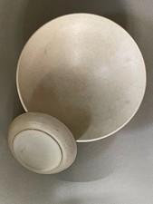 Grande coupe et assiette