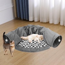 Lit tunnel 2 en 1 pour chat