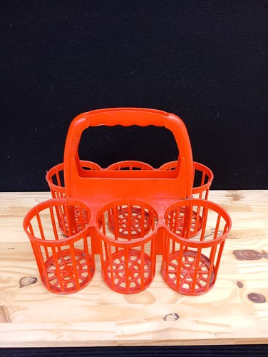 Ancien porte bouteille rouge - porte,