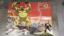 Grand Poster Goku SS4 Oozaru Baby Dragon Ball GT club Dorothée vintage