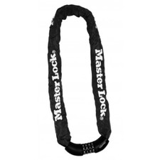 Antivol chaîne à combinaison - acier cémenté - longueur 90 cm - noir MASTER LOCK