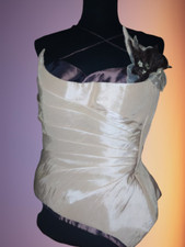 bustier corset Assymétrique avec 4 baleines taille 40 - Nylon