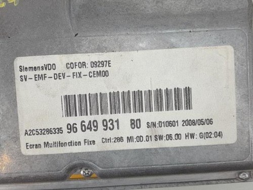 Ecran gps citroen 2 - ecran,