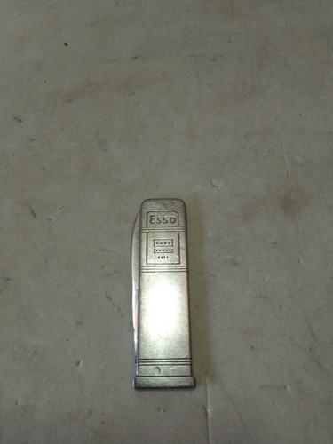 Ancien canif publicitaire esso - ancien,