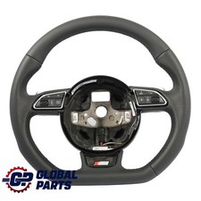 Audi S3 8V Volant Cuir Noir Neuf Palettes Changement Vitesse Fond Plat